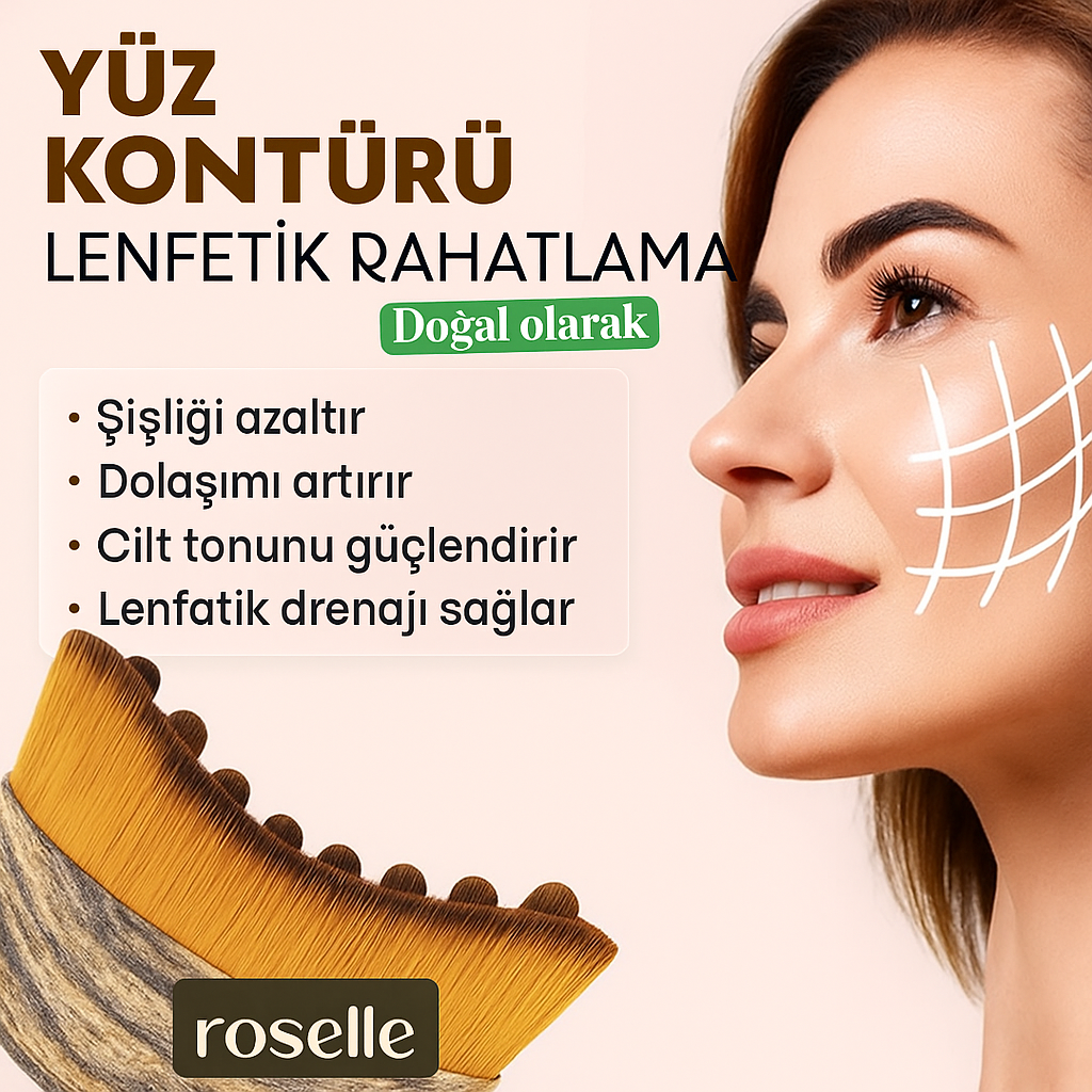 Lenfatik Kontür Yüz - Çene Şekillendirme Fırçası