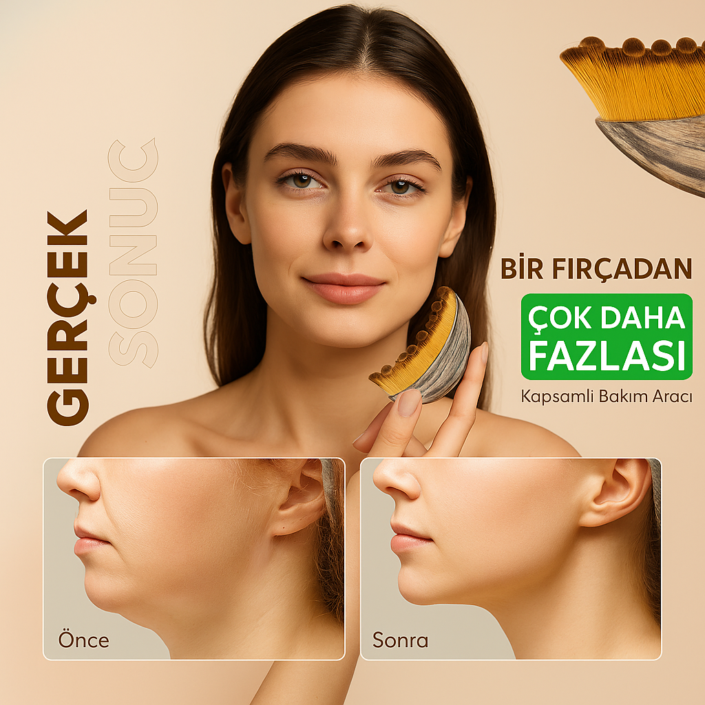 Lenfatik Kontür Yüz - Çene Şekillendirme Fırçası