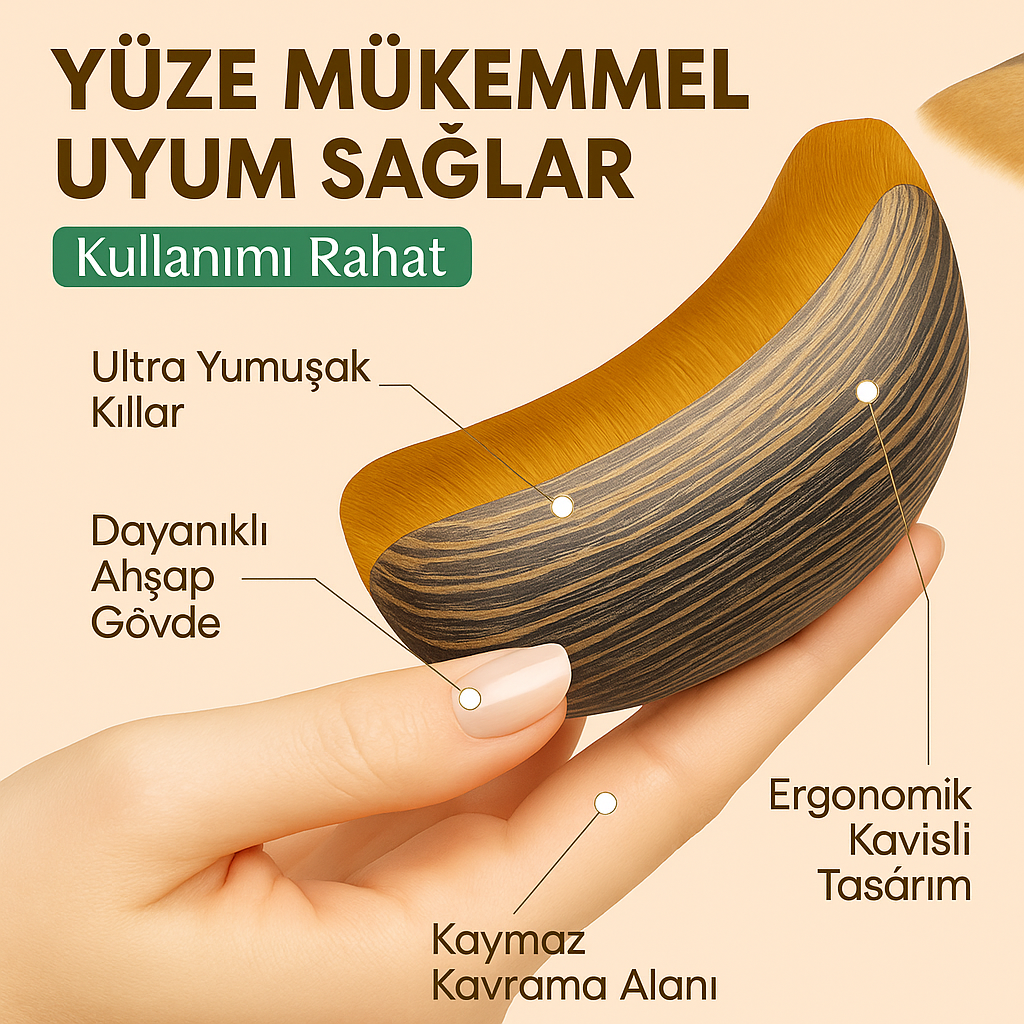 Lenfatik Kontür Yüz - Çene Şekillendirme Fırçası